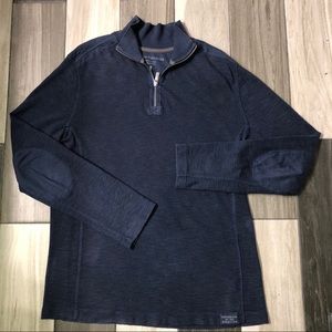 Calvin Klein 1/4-zip Men’s Sweater Blue